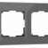 Рамка на 4 поста Werkel Elite (графит, стекло) W0042440