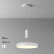 Накладной светильник Maytoni Zon C032CL-45W3K-RD-W