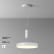 Накладной светильник Maytoni Zon C032CL-45W3K-RD-W