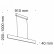 Подвесной светильник Maytoni Step P010PL-L23B4K