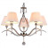 Подвесная люстра Maytoni Talia 1 MOD334-PL-05-N