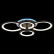 Потолочная люстра EVOLED Leto SLE200342-04RGB