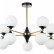 Люстра на штанге Arte Lamp Mimosa A3649PL-10PB