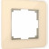 Рамка на 1 пост Werkel Elite (айвори, стекло) W0012443