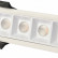 Встраиваемый светильник Favourite Roshni 3084-5C