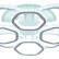 Потолочная люстра Escada Centauri 10263/8LED BL