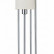 Торшер Escada Denver 1109/4 Chrome/Beige