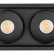 Встраиваемый светильник Arlight CL-SIMPLE-S148x80-2x9W Warm3000 (BK, 45 deg) 028151