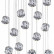 Подвесная люстра Odeon Light Jemstone 5085/120L