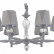 Подвесная люстра Escada Arcadia 672/6S Grey