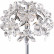 Настольная лампа декоративная Globo Juliana 5132-1T