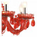 Подвесная люстра Arte Lamp Teatro A3964LM-8RD
