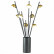Настольная лампа декоративная Odeon Light Verica 4156/24TL