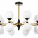 Люстра на штанге Arte Lamp Mimosa A3649PL-16PB
