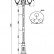 Фонарный столб Maytoni Fleur O414FL-03BZ