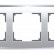 Рамка на 3 поста Werkel Diamant (зеркальный) W0031220