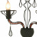 Бра Arte Lamp Artefact A3225AP-2BK