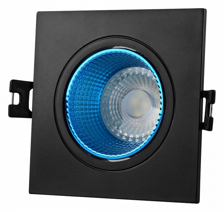 Встраиваемый светильник Denkirs DK3020BСY DK3071-BK+CY