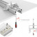 Профиль Arlight S2-LINIA55-F-2500 ANOD+OPAL 021176