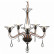 Подвесная люстра Arte Lamp Artefact A3225LM-5BK