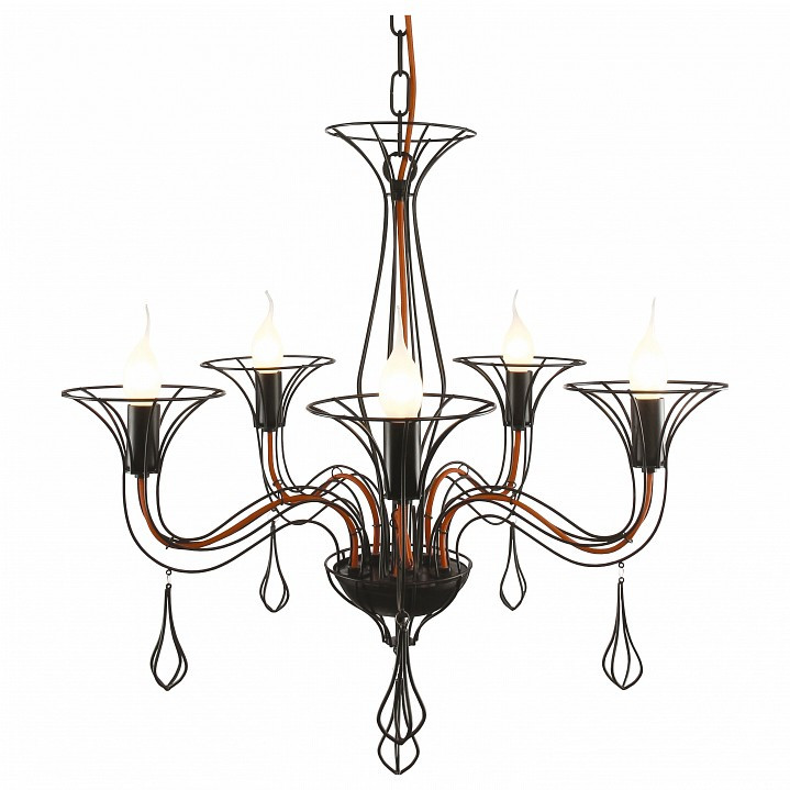 Подвесная люстра Arte Lamp Artefact A3225LM-5BK