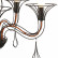 Подвесная люстра Arte Lamp Artefact A3225LM-5BK