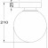 Накладной светильник Maytoni Basic form MOD321WL-01G2