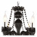 Подвесная люстра Arte Lamp Teatro A3964LM-6BK