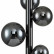 Подвесная люстра Indigo Canto 11026/5P Black