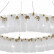 Подвесной светильник Escada Impressione 12043/8P Brass