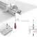 Профиль Arlight S2-LINIA69-F-2500 ANOD+OPAL 021177
