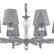 Подвесная люстра Escada Arcadia 672/8S Grey