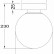 Накладной светильник Maytoni Basic form MOD321WL-01G3