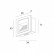Встраиваемый светильник Denkirs DK1016 DK1016-WH