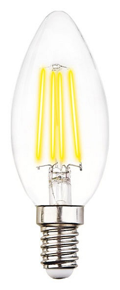 Лампа светодиодная Ambrella C37F E14 6Вт 4200K 202115