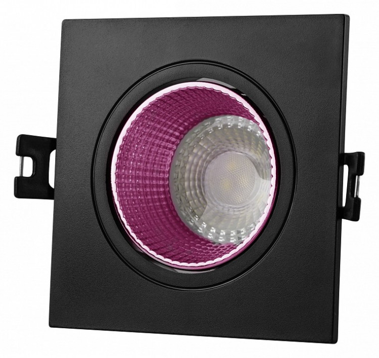 Встраиваемый светильник Denkirs DK3020BPI DK3071-BK+PI