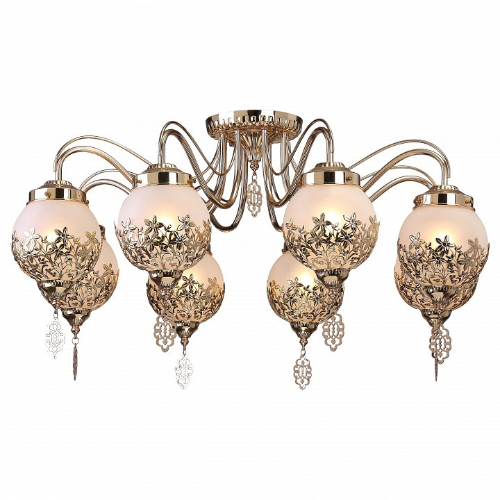 Потолочная люстра Arte Lamp Moroccana A4552PL-8GO