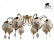 Потолочная люстра Arte Lamp Moroccana A4552PL-8GO