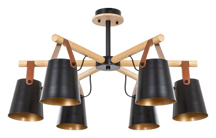 Люстра на штанге Arte Lamp Thomas A7032PL-6BK