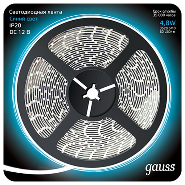 Лента светодиодная Gauss Gauss 312000505