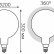 Лампа светодиодная Gauss Filament E27 14Вт 4100K 153202214-D