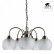 Подвесная люстра Arte Lamp Margo A9316LM-5AB