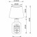 Настольная лампа декоративная Arte Lamp Isola A4272LT-1GY
