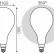 Лампа светодиодная Gauss Filament E27 10Вт 4100K 179202210-D
