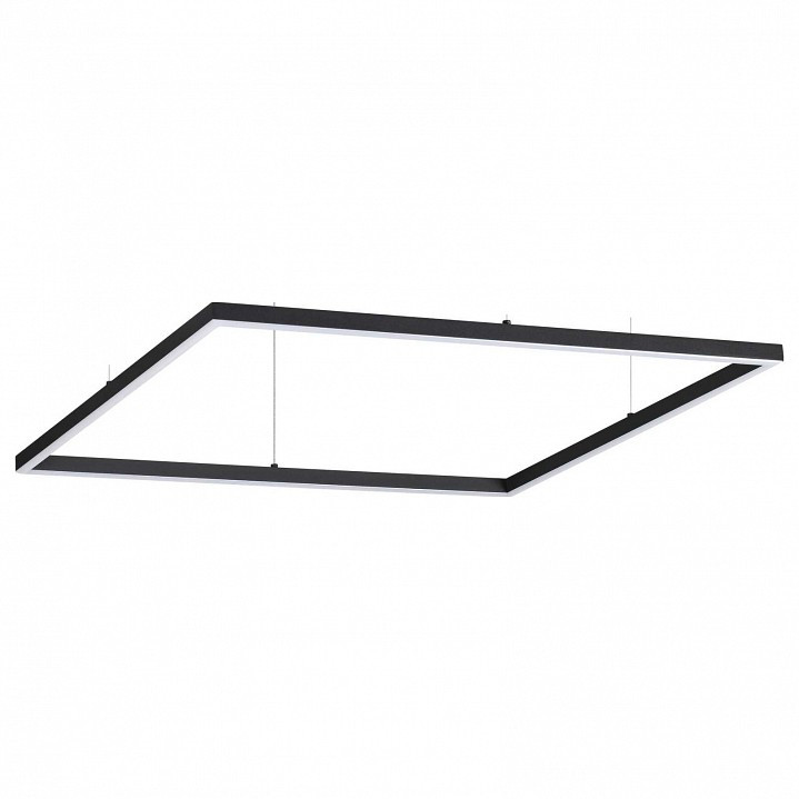 Подвесной светильник Ideal Lux Oracle ORACLE SLIM D70 SQUARE BK 3000K