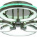 Потолочная люстра EVOLED Leto SLE200382-06RGB