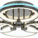 Потолочная люстра EVOLED Leto SLE200382-06RGB