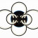 Потолочная люстра EVOLED Leto SLE200382-06RGB