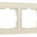Рамка на 2 поста Werkel Favorit (молочный, стекло) W0021141