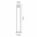 Наземный низкий светильник Lightstar Raggio 376707